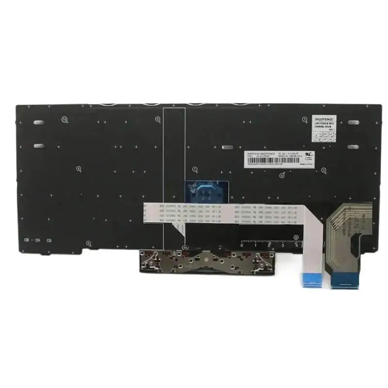 

€ NEW Keyboard For X280 A285 X390 X395 X13 L13 01YP000 US BLACK