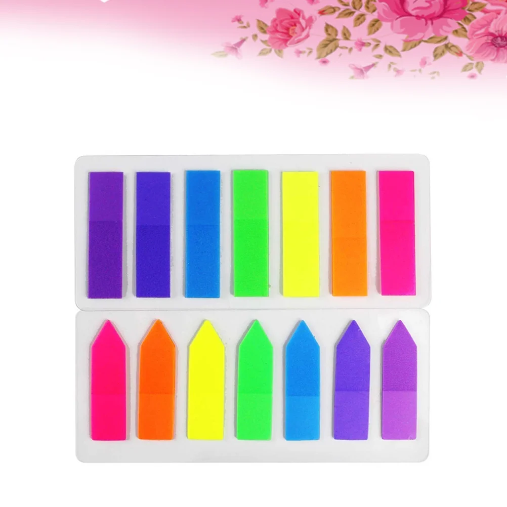 

10pcs Labels Arrow Shaped Self-Stick Note Colored Index Tabs Page Markers For Books Documents Planner Multicolor