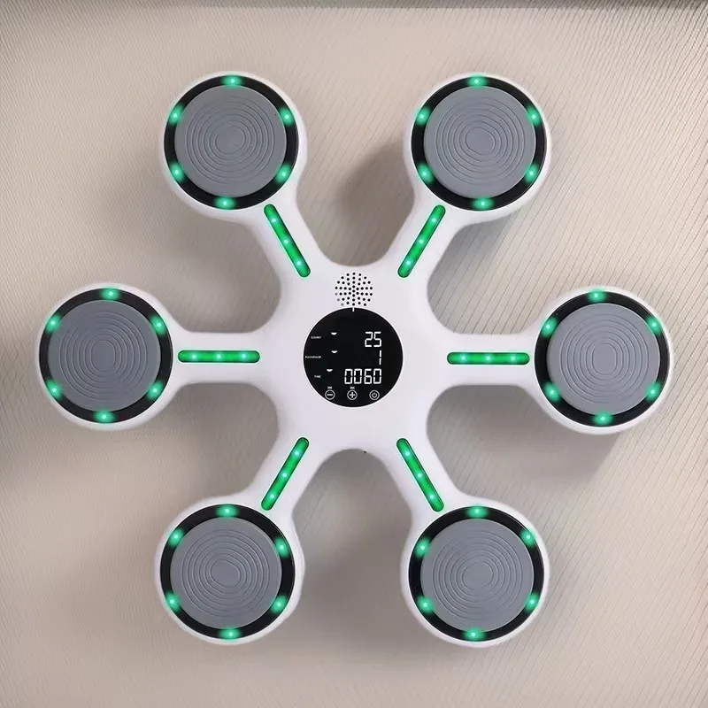 The Smart Music Boxing Machine Wall Is A Home Boxing Training Equipment That Responds To Boxing Practice