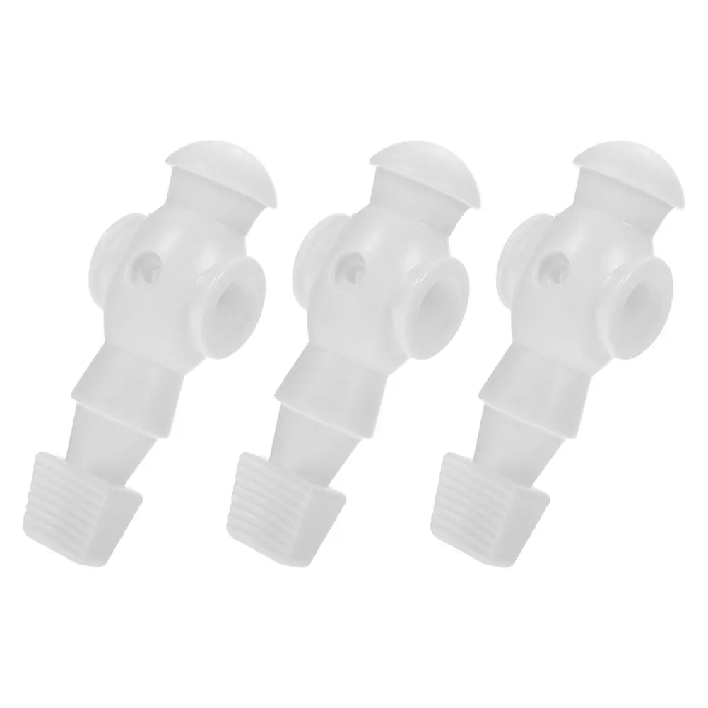 

3Pcs Football Player ABS Material Tabletop Soccer Figures for Precise Control Replacement Parts Fun Game Accessory