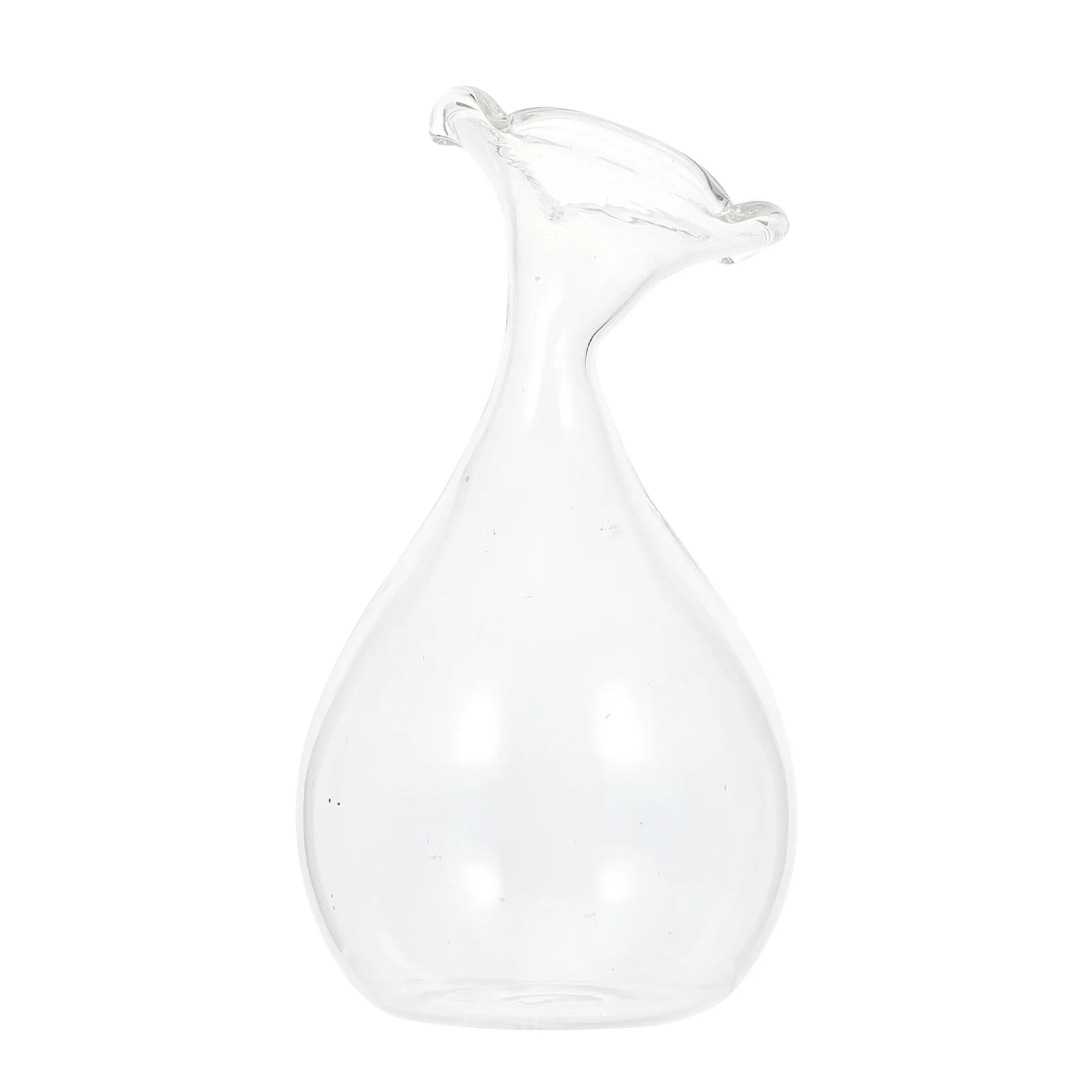 

1Pcs Transparent Desktop Glass Flower Vase Flower Holder Container for Home Office Decoration Glass Vase