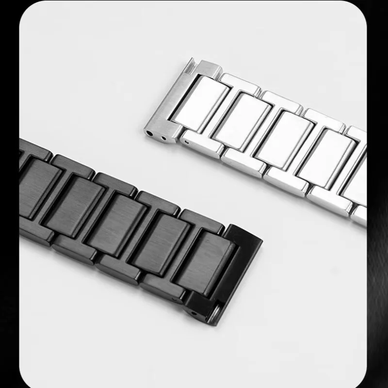 Pulseira para relógio de aço inoxidável Breitling com Avengers Night Mission B01 série de cronometragem tira de aço para homens 22mm Pulseira
