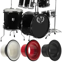Bottom Drum Bass Loudspeaker Voice Sound Amplifier Bass Hole Protection Drum Woofer Percussion Instrument Accessories