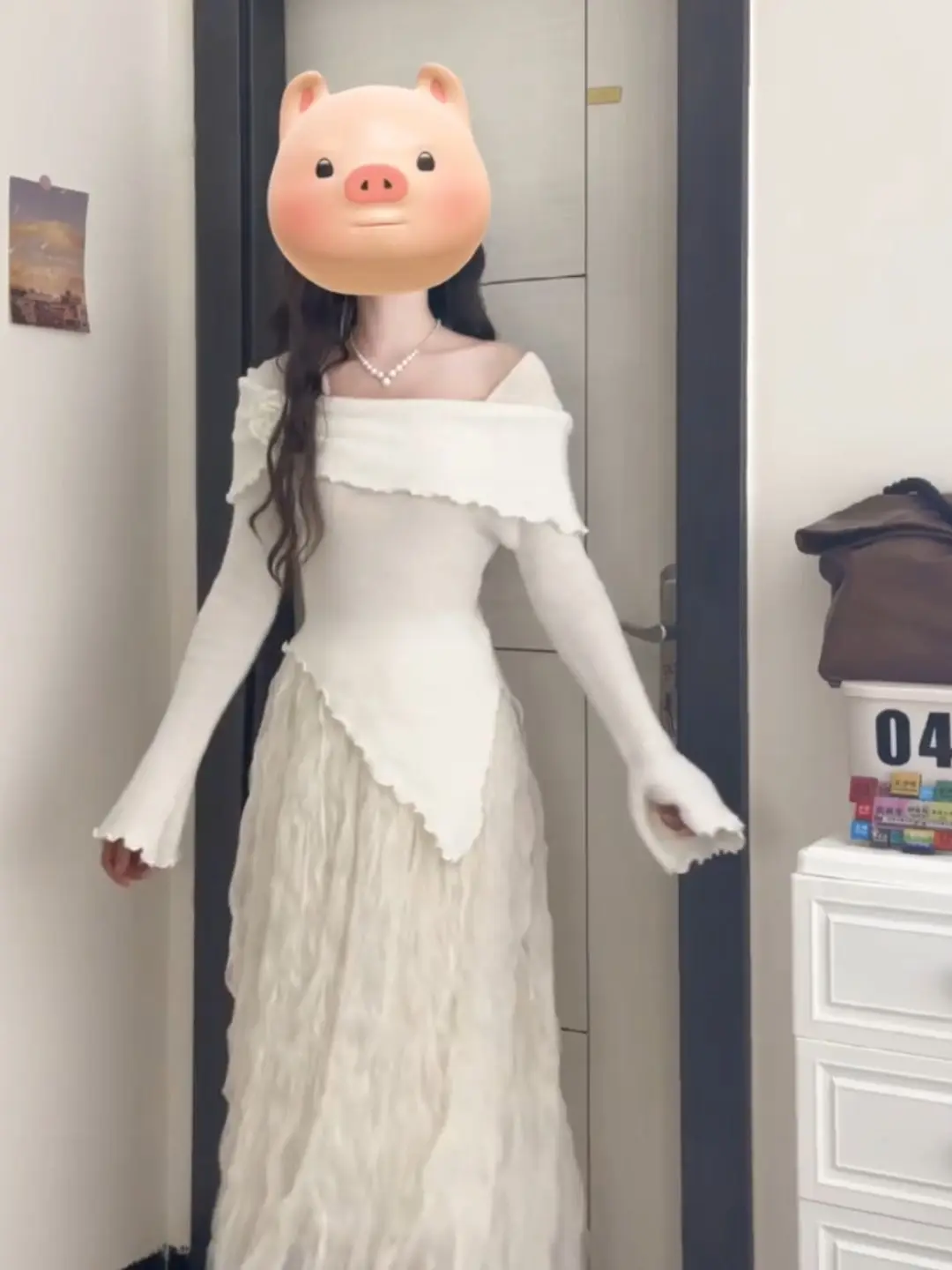 البلوزات لاعبا البلوفرات امرأة متماسكة الفانيلة اللون الأخضر القوطية نمط الشتاء مساء المنزل دافئ دافئ ضوء رومانسي بسط #4