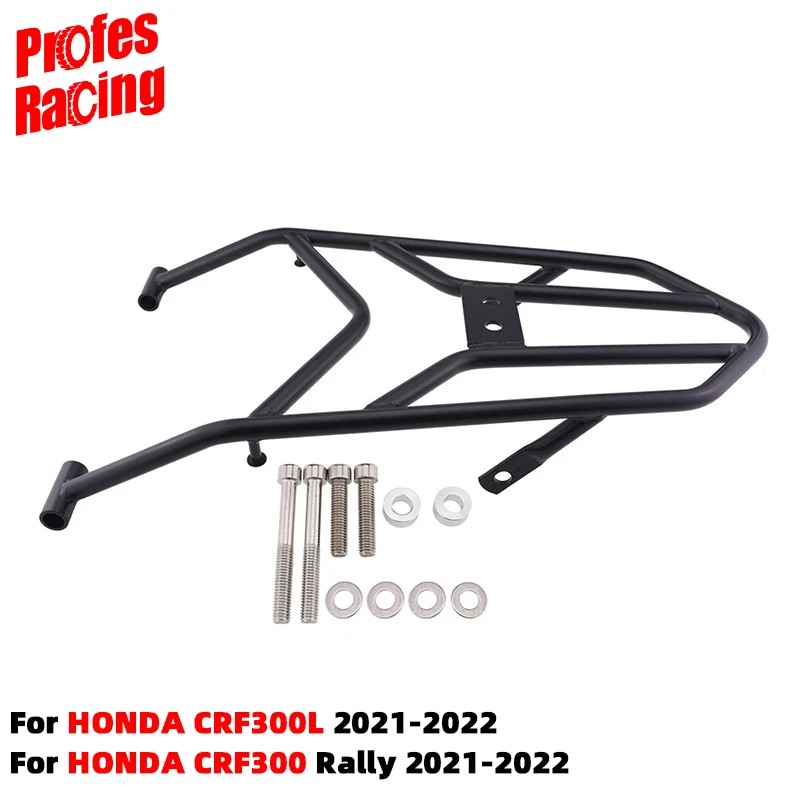 

Tail Box Accessories For Honda CRF300L CRF300 Rally CRF 300 L 2021 2022 Motorcycle Rear Rack Luggage Bracket Seat Shelf Cargo