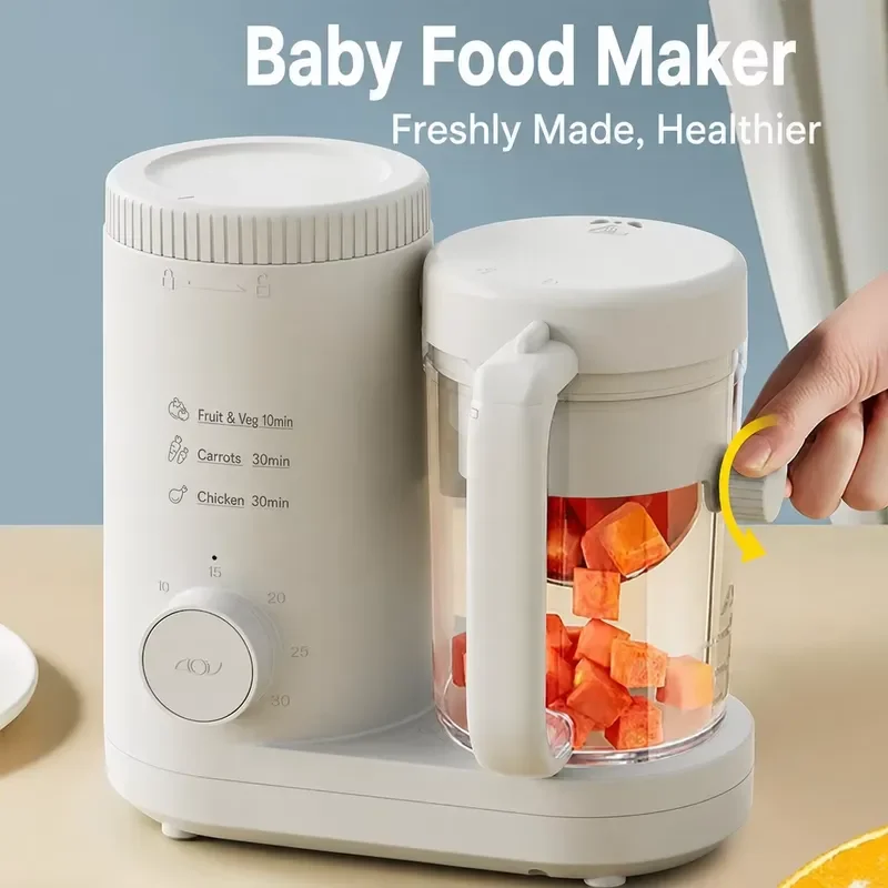 YOOHAN multi-functional baby food supplement machine and complementary food bag maker 500W blender, with 5-minute