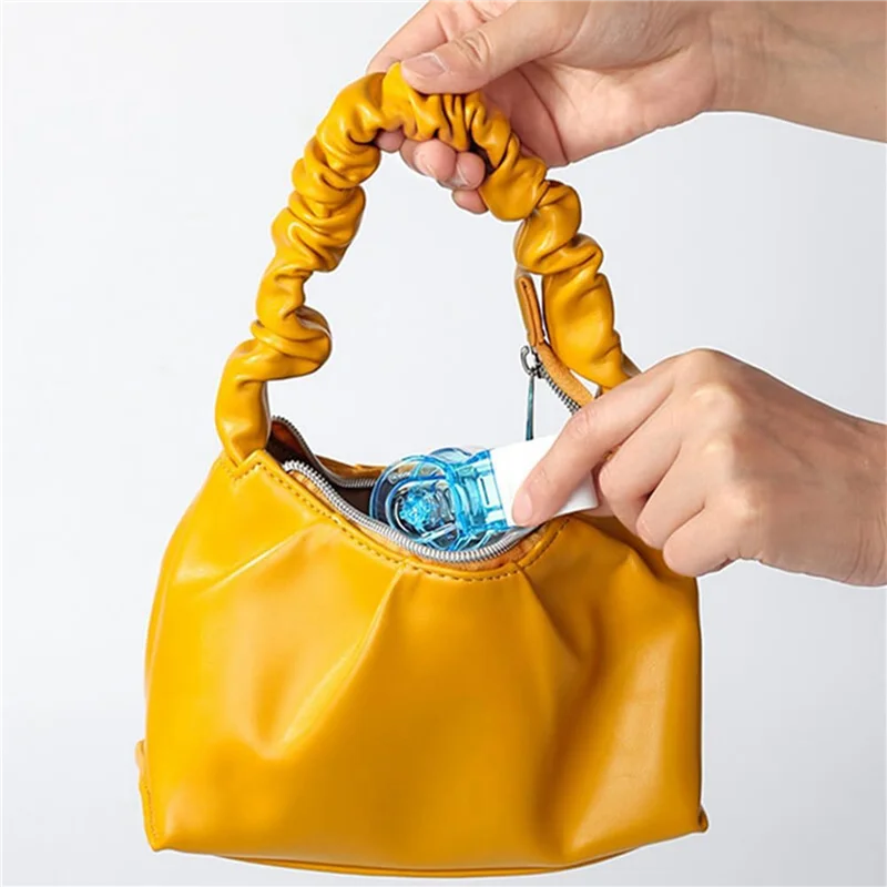 4Pcs Portable Pill Taker, Pill Dispenser Tablet Carrier, Portable Pill Taker Remover, Pill Cutter For Small Pills-Y05A