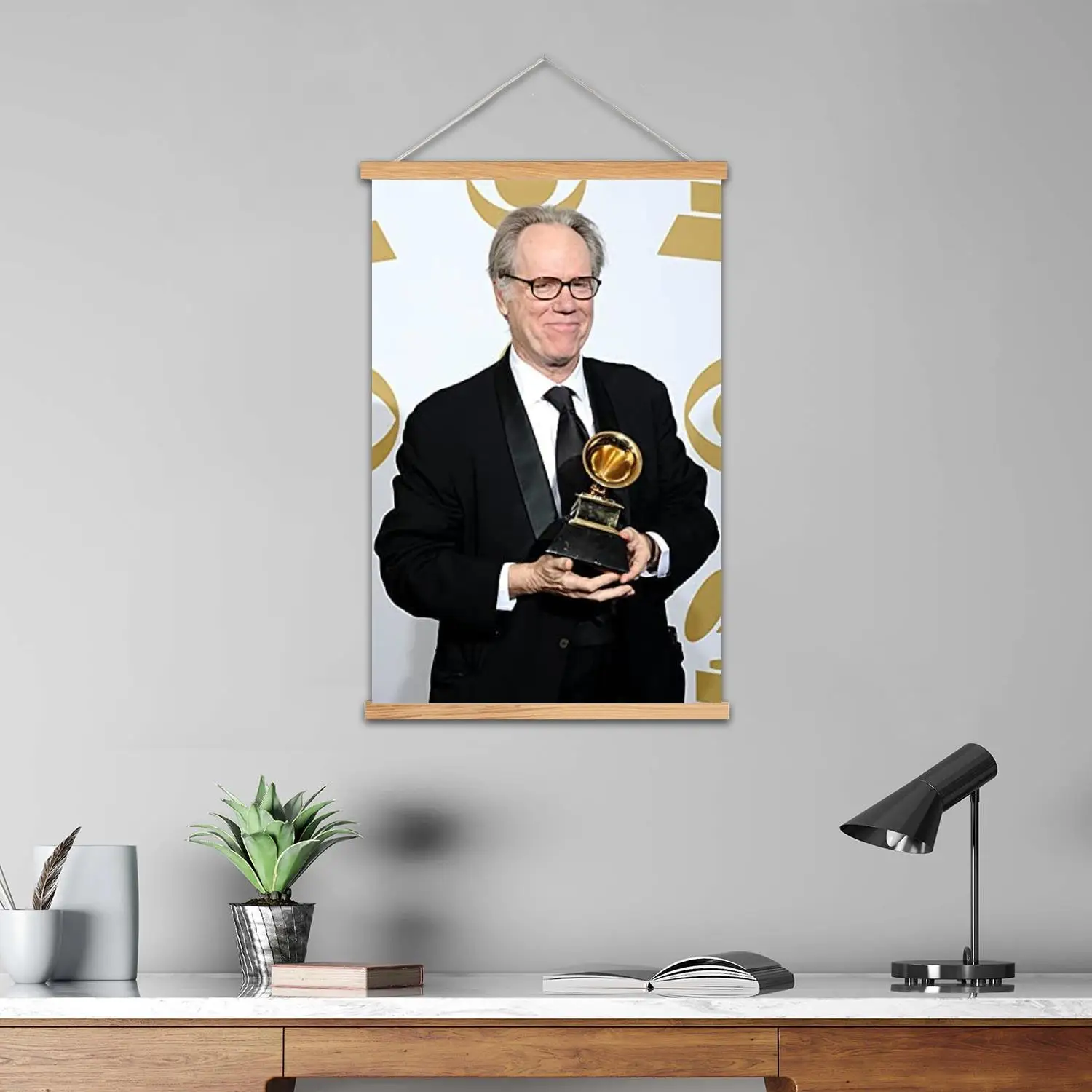 Loudon Wainwright III Framed Wall Painting Canvas Art Poster and Wall Art,  Modern Family, Bedroom Decor, Decorative painting