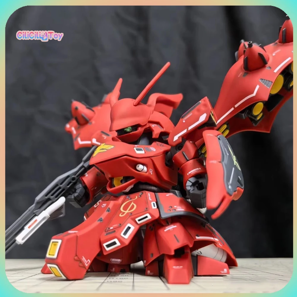 Hot JMS KO SDCS U.C.0093 Anime Figure Nightingale Action Figure Char Aznable Msn-04-2 Assembly Children Toys Decor Birthday Gift