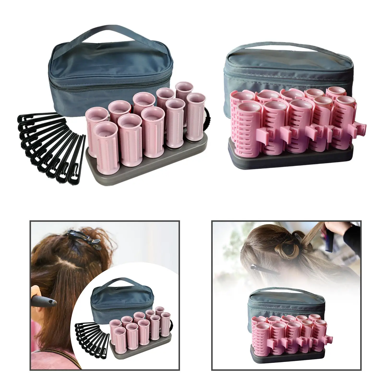 

10 шт. бигуди с подогревом Waver для коротких и длинных волос, бигуди с электрическим подогревом, инструмент для укладки волос, профессиональная трубка для причесок