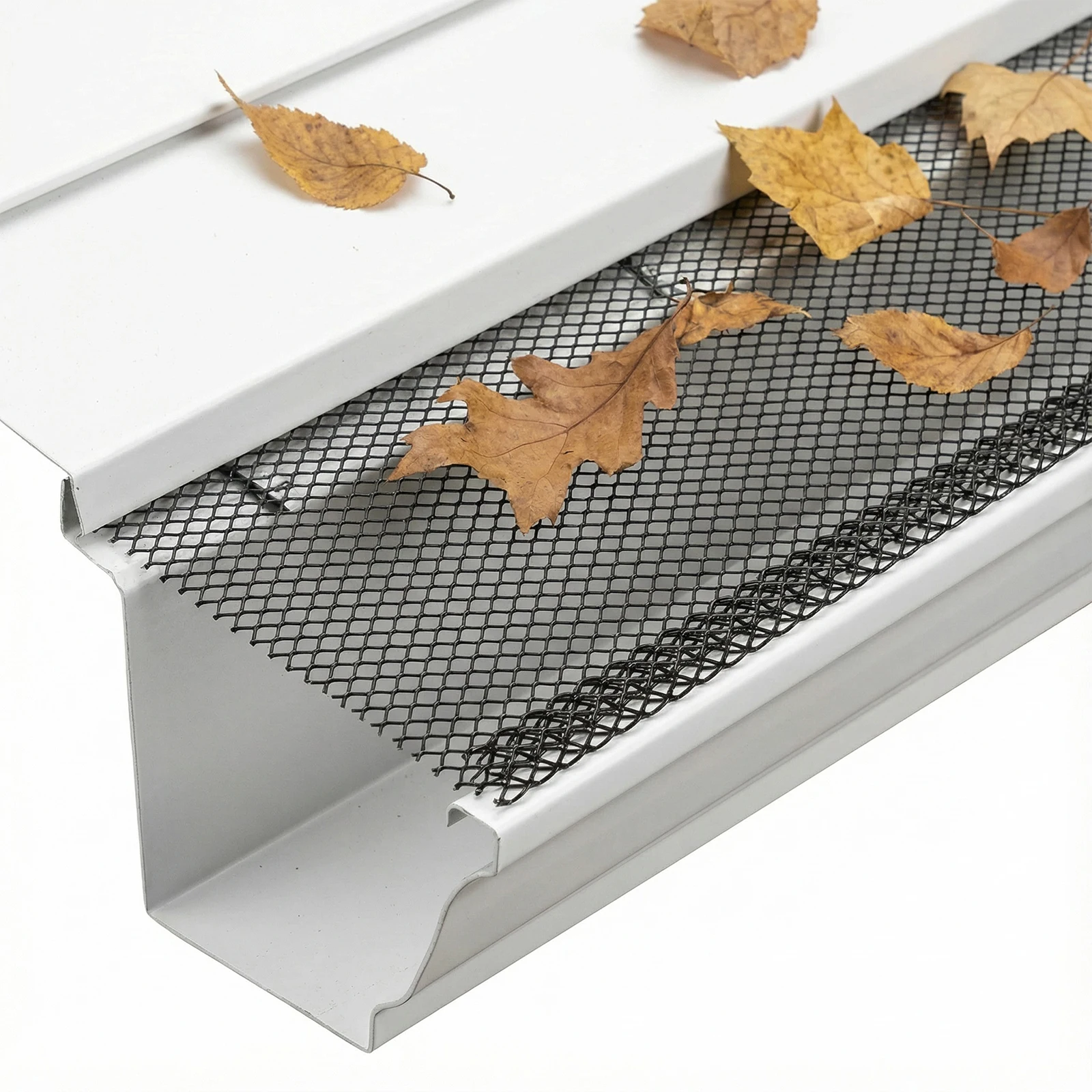 

70 шт. Защитные сетки для водостоков из нержавеющей стали, 6 дюймов x 210 футов, для защиты от листьев и мусора в водосточных трубах