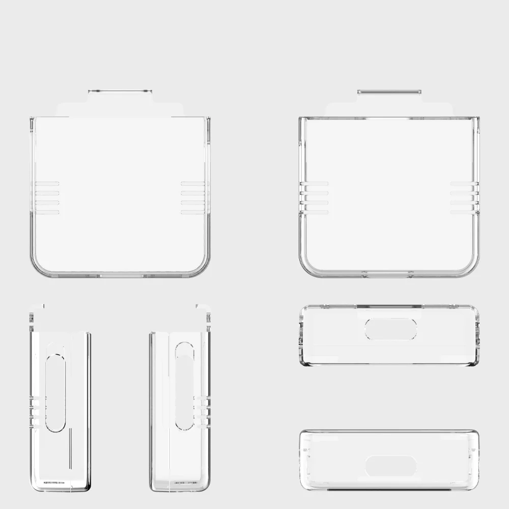 Suitable for Miyoo Flip/Flip V2 game console protective case, anti drop PC material protective case