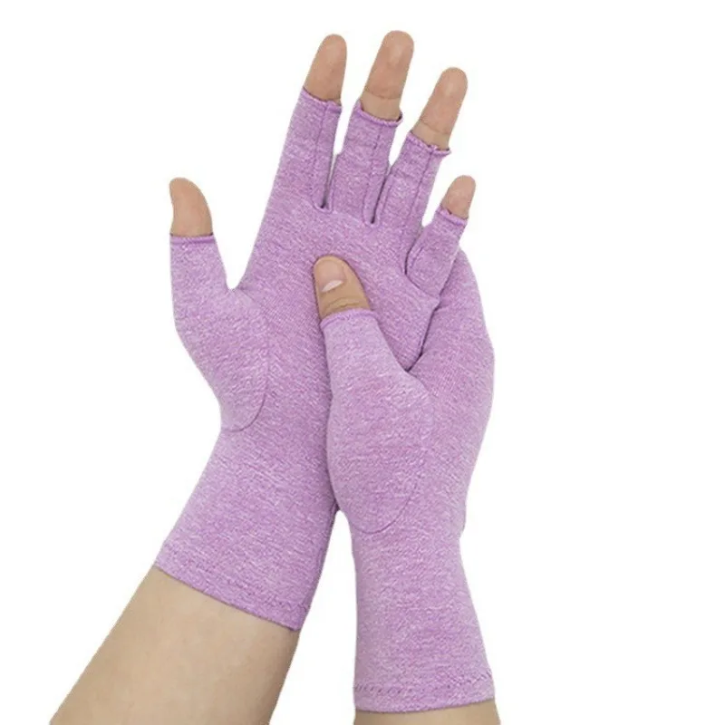 Gloves for Men and Women Comfortable Open Fingers for Rheumatoid Osteoarthritis and Computer Typing Pain Carpal Tunnel Support