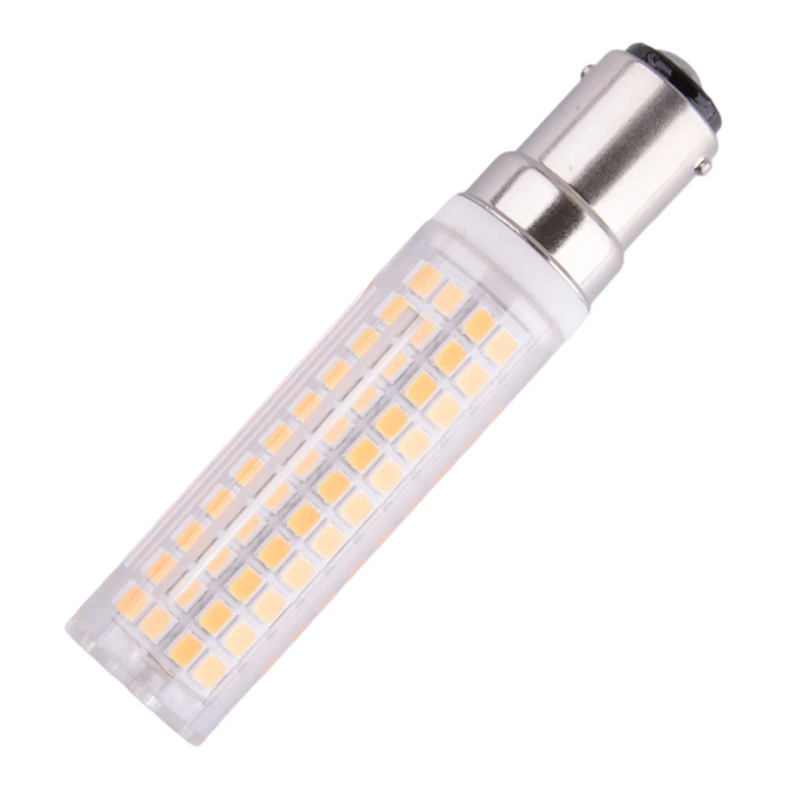 BA15D Ceramic LED Light Lamp Bulb Bayonet Base 10W 220V-240V 2700K-3000K Warm White 136-2835SMD 10W