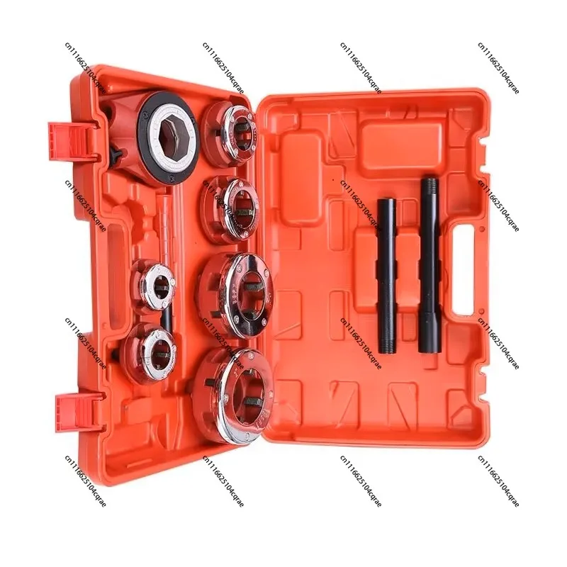 Manual Ratchet Pipe Threader Tool Kit, 3/8