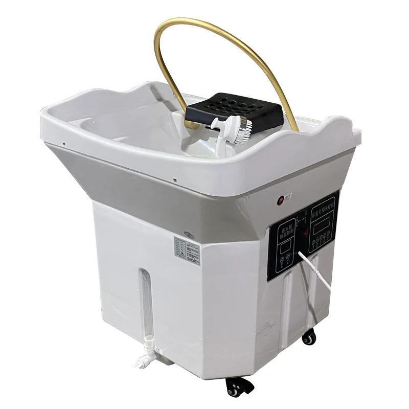 electric  move portable massage washing sink and chair head bed shampoo hair spa sink 90L water tank