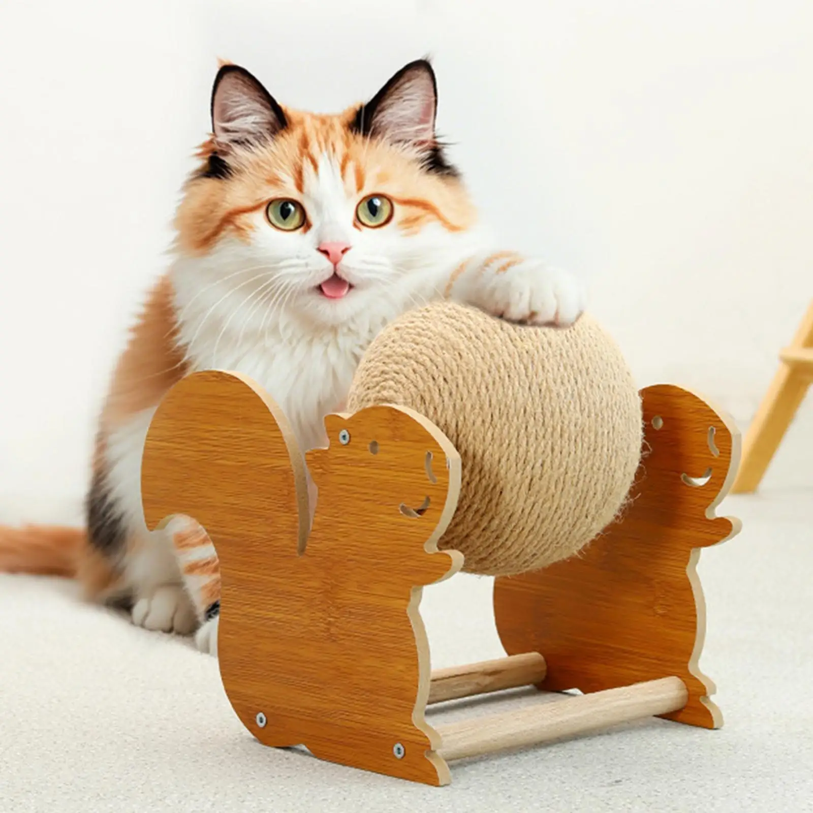 

Cat Scratcher Toy Exercise Wear Resistant Indoor Outdoor Cat Scratching Ball