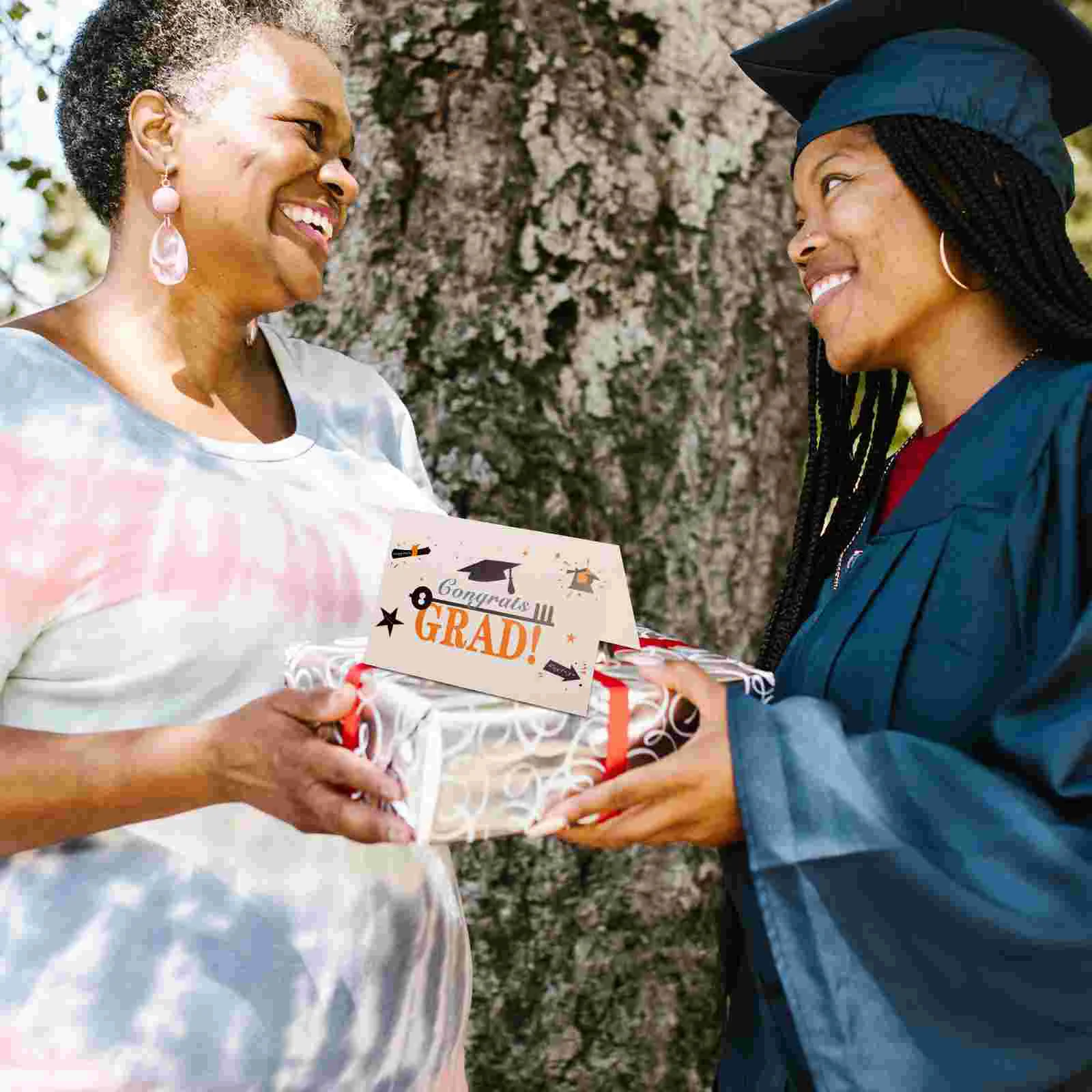 6 Sets Coupon Graduation Greeting Card Party Inviting Cards Presents Congrats Boxed Themed Baby