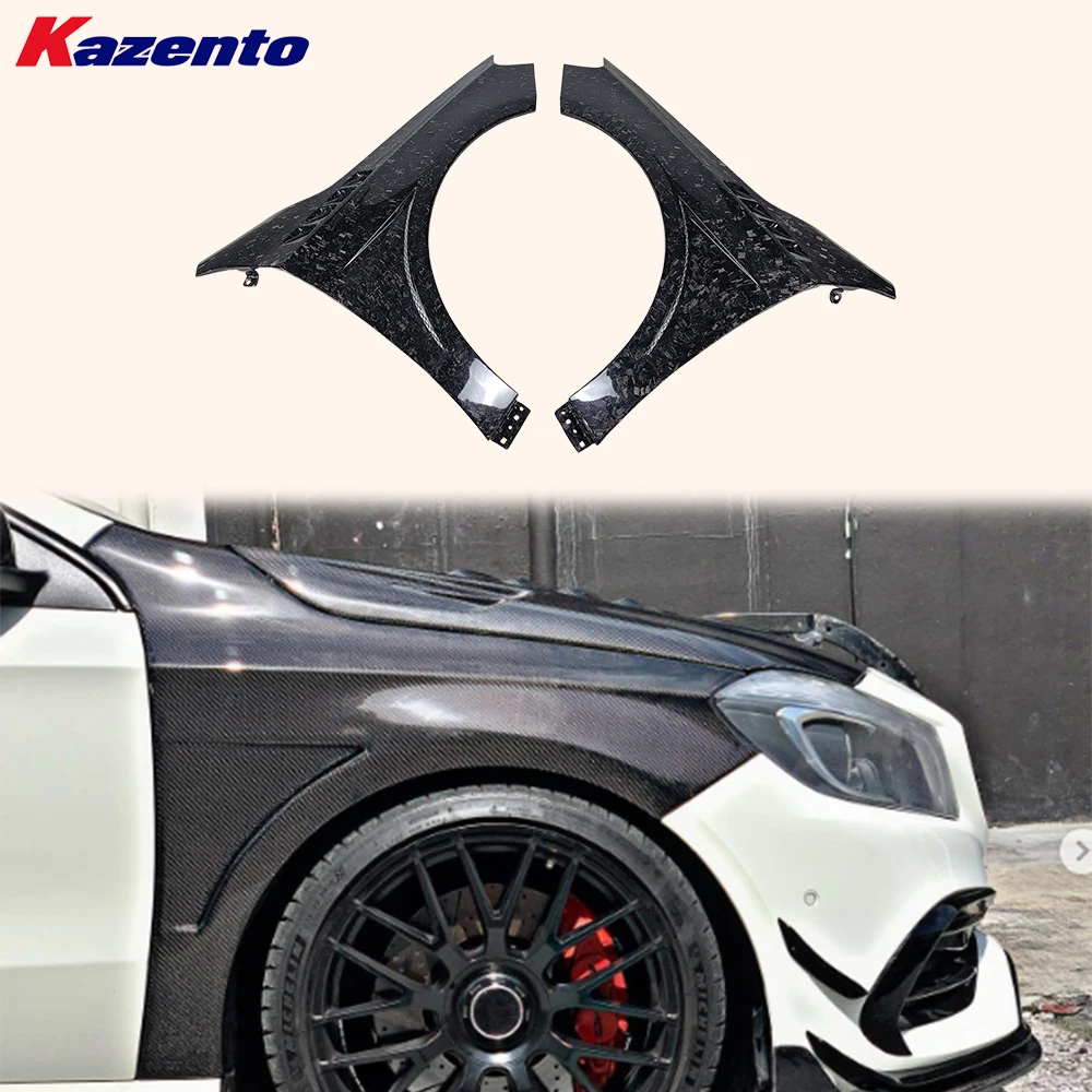 

For Mercedes Benz A-Class W176 A180 A200 A250 A45 AMG Sport Fender Foeged Carbon