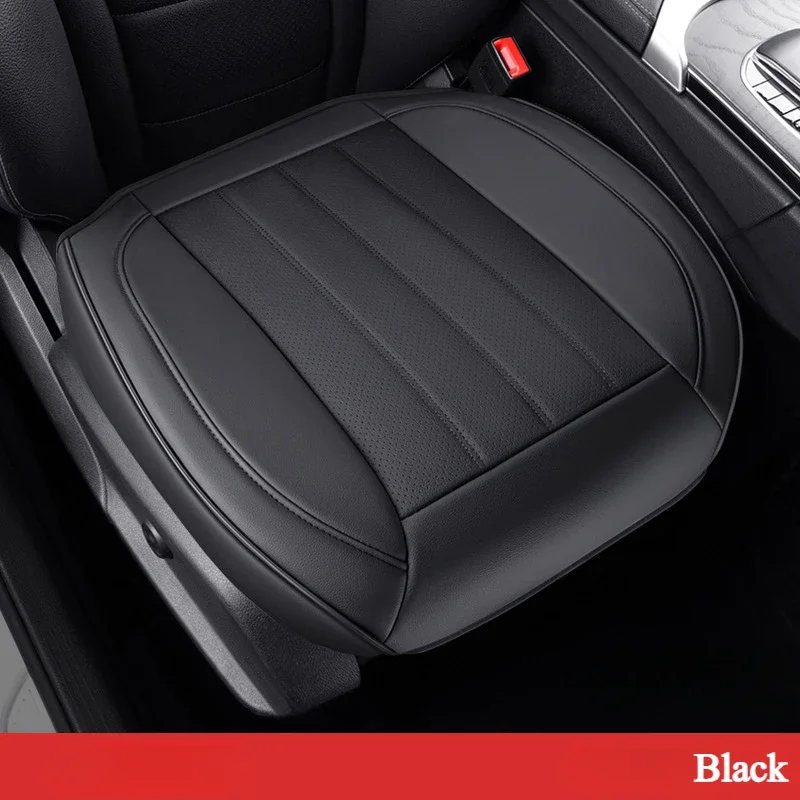 

Luxury PU leather Car Seat Cover Cushion Driver's Seat Protector Cover All Season Universal 1 PC Front Cushion