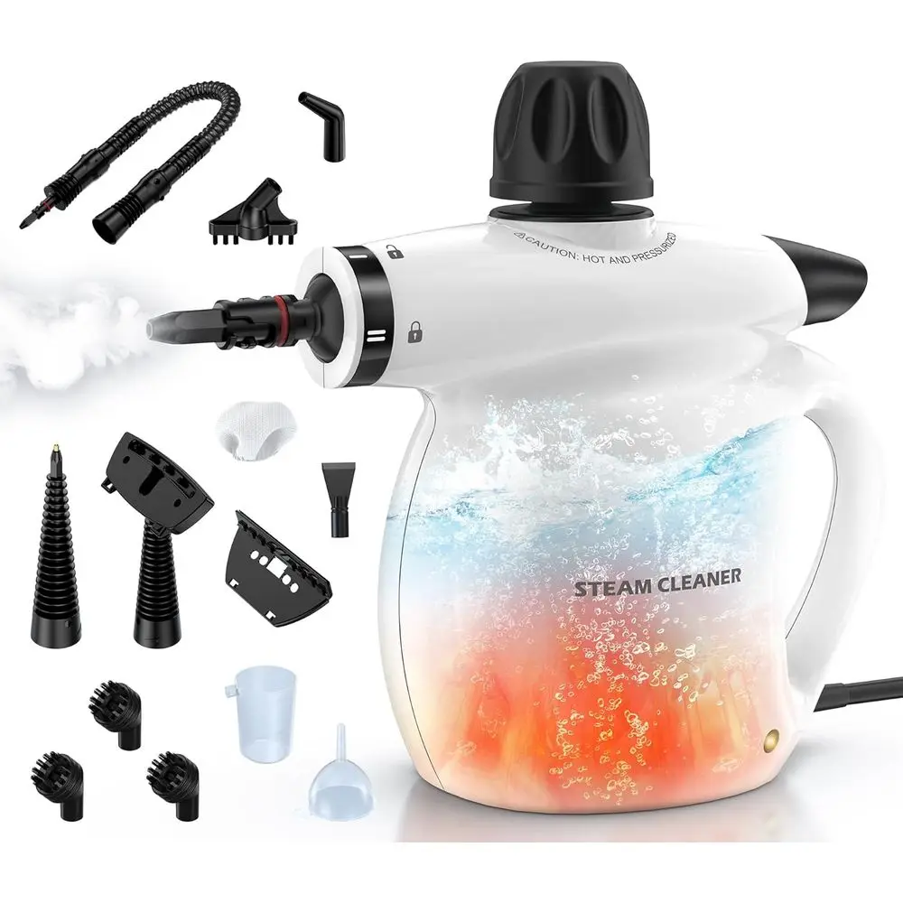

Портативный многофункциональный пароочиститель для глубокой очистки, для дома, швов, кухни, автомобиля, окон, обивки, ванной комнаты, одежды