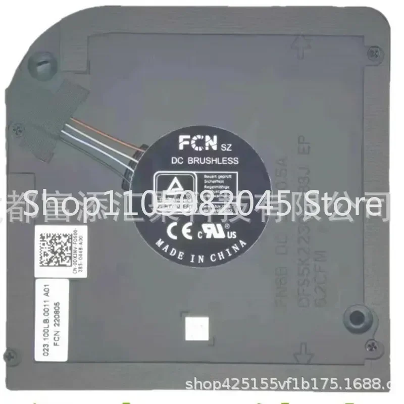 Ventilador de Resfriamento para Notebook Dell Latitude 15 5520 Precision 3560 - Peça de Reposição 0DXJNV para Reparo de Notebooks