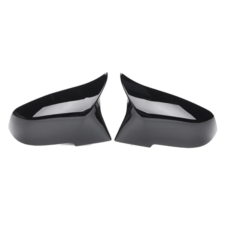 Car Door Mirror Covers, Gloss Black Replacement Rearview Side Mirror Covers Caps Rearview Replacement