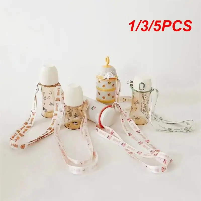 1/3/5PCS Childrens Thermos Cup Lanyard Buckle Baby Crossbody Strap Lanyard Bottle Strap Beverage Cross-body Belt Children