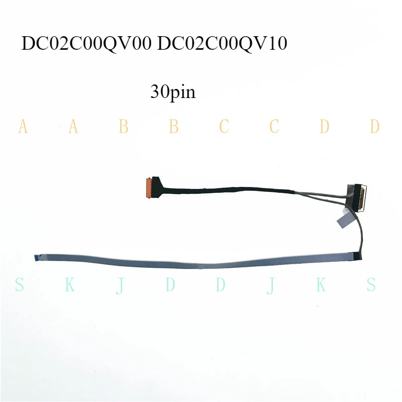 M  LCD Cable for Lenovo 17 AMD 3-17ITL6 HS760 DC02C00QV00 DC02C00QV10 DC02C00QV20
