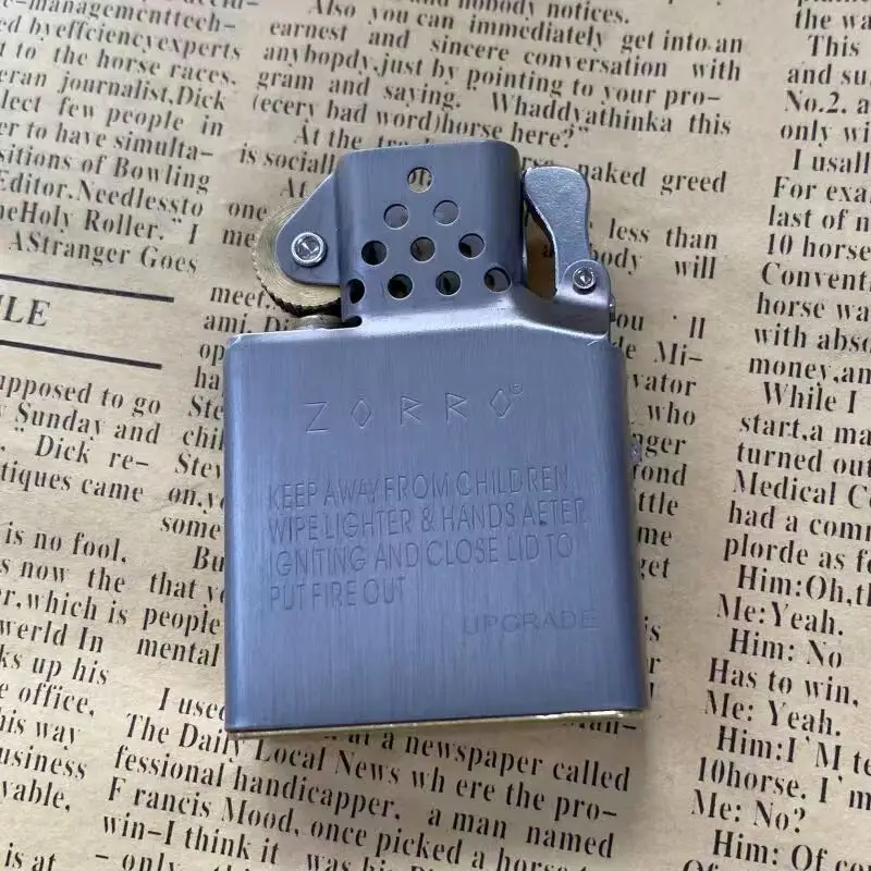 ZORRO 2026 new pure titanium lighter insert, titanium alloy universal lighter liner, lighter accessories, cigarette accessories