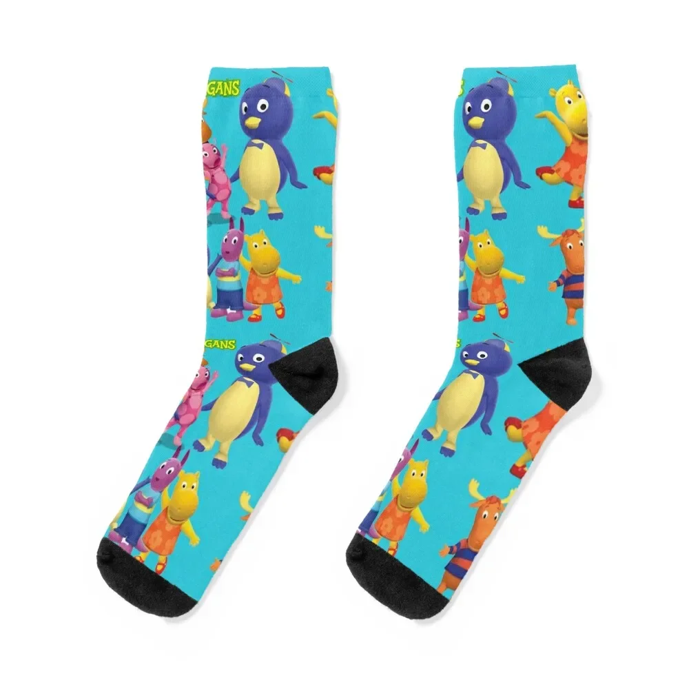 

backyardigans Socks hip hop sports stockings New year's aesthetic Boy Socks Women's