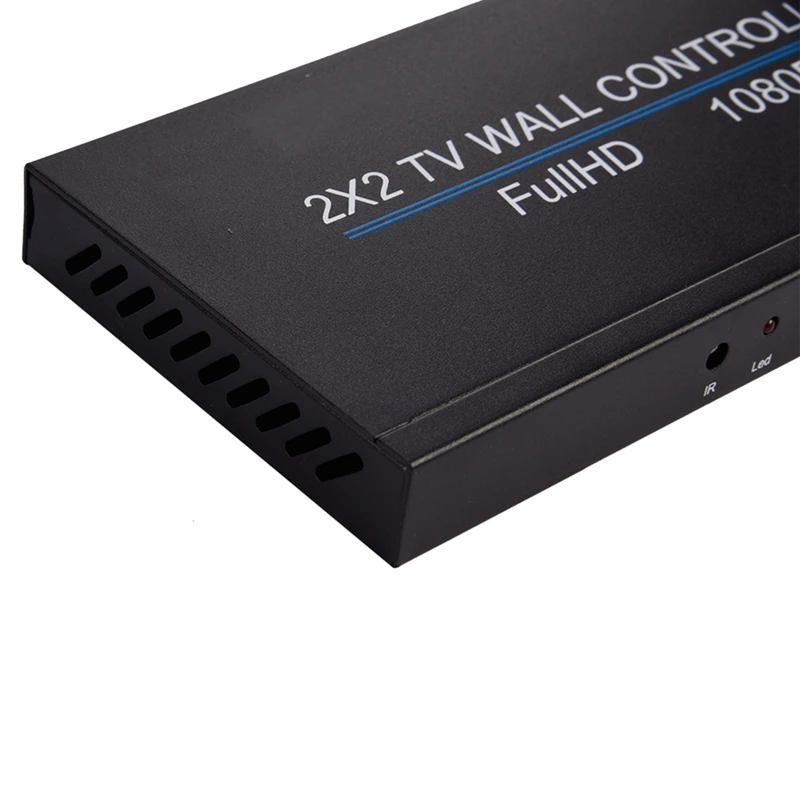 2X2 Video Wall Controller Full HD 1080P 4CH Screen Splicing -Compatible Video Screen Processor Controller