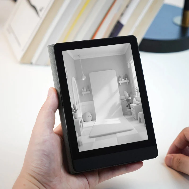 2026 6 Inch E Ink Black Color E Book Reader Android Touch Screen E Paper Like Eye Friendly Book Reader for Reading Study Work