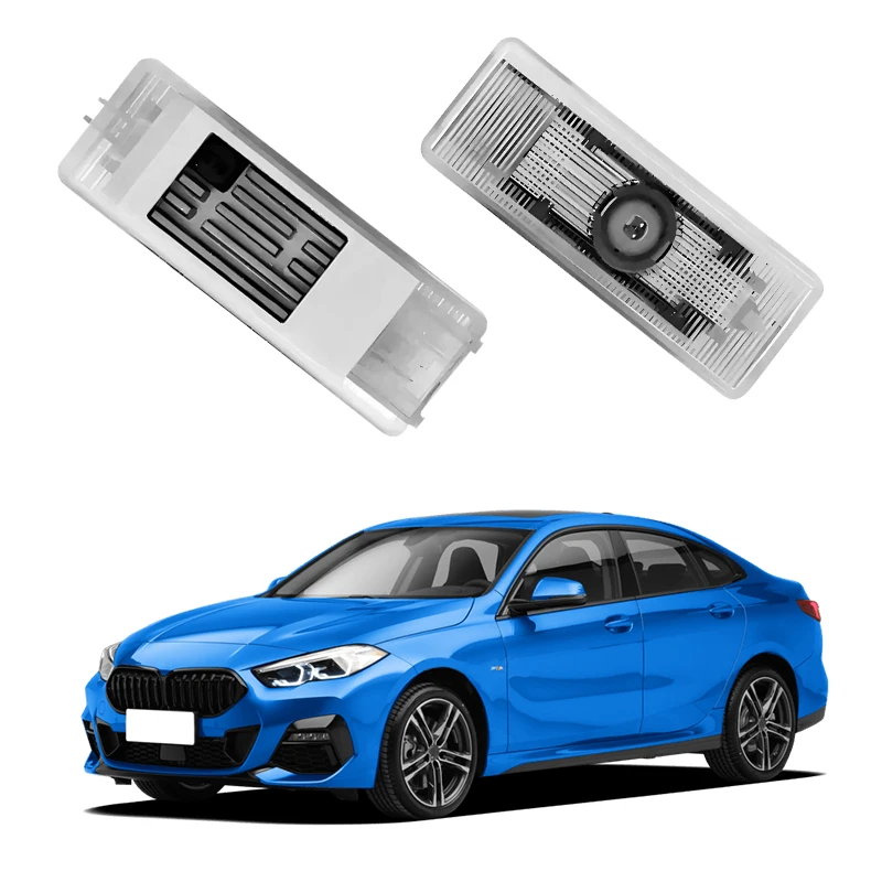 2pcs For BMW 5Series G32/30/11/12 F01/02/03/36 E90/67/68 E70 LED Car Door Welcome Shadow Logo Light Projection Ghost Puddle Lamp
