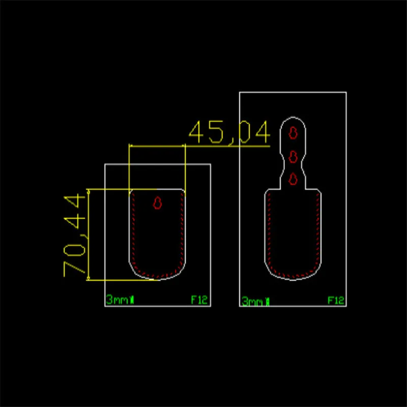 Wooden Cutting Die Diy Hand Leather Pendant Making Decor Supplies Dies Template Suitable For Common Die-Cutting Machines