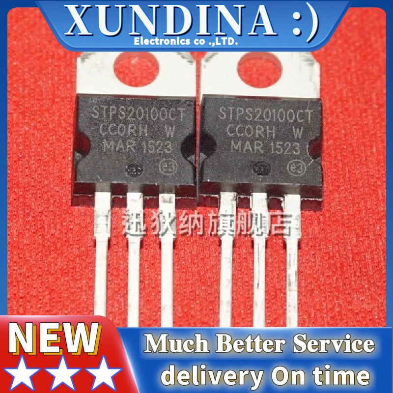10PCS/LOT  STPS20100CT  TO-220 new and original IC