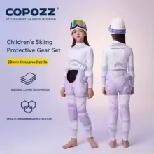 COPOZZ לילדים: מכנס מגן לסקי וסנובורד לבלימת זעזועים וביטחון מלא