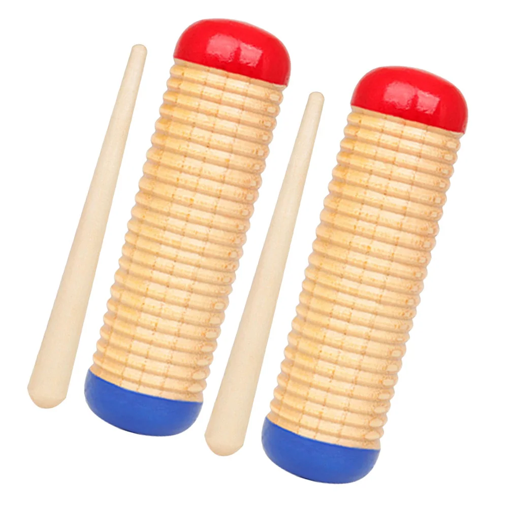 

2Sets Rhythm Sand Shakers Wooden Sand Hammer Percussion Instrument Perfect for Performance Practice Accompaniment Instrument