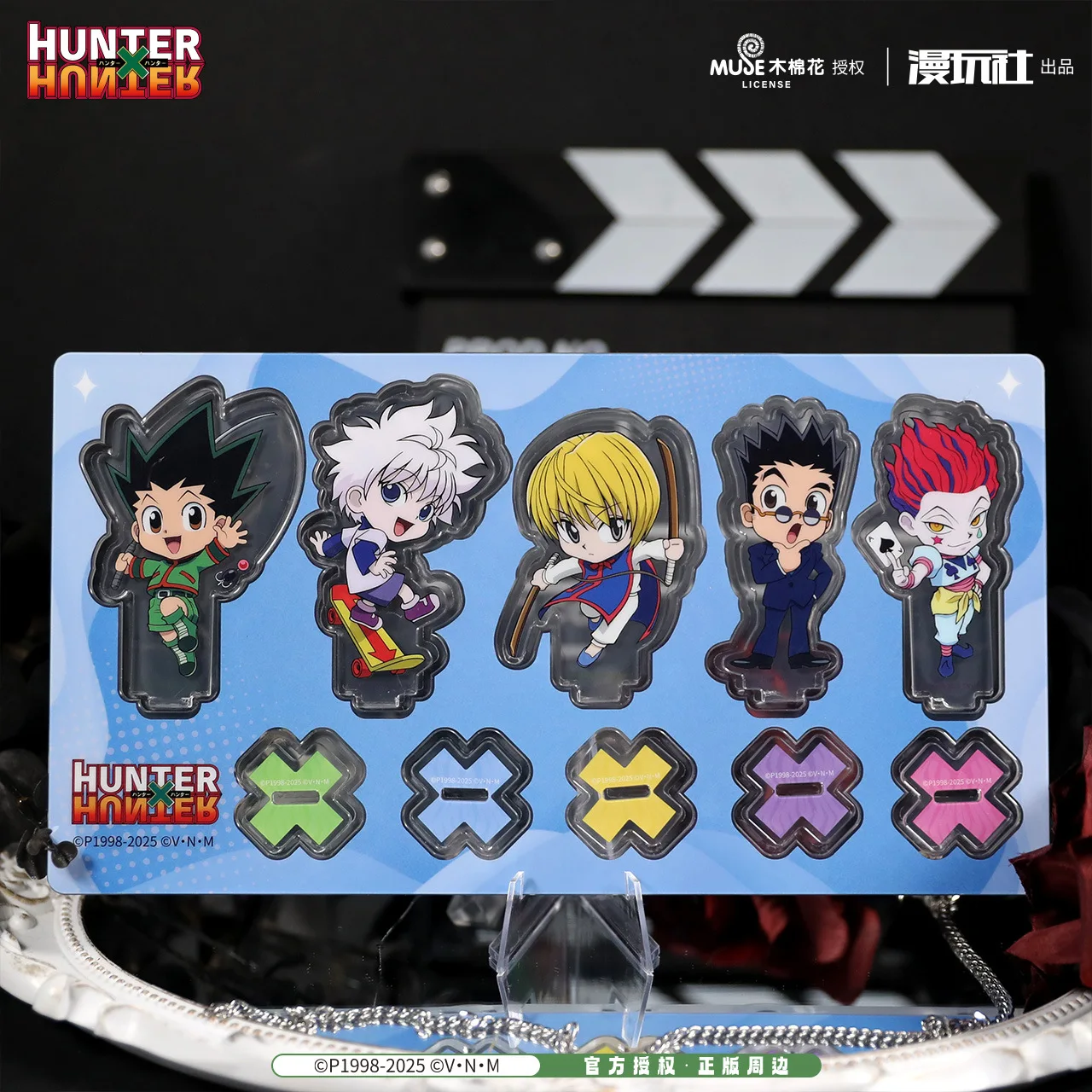 

Официальные мини-акриловые подставки Q.ver по Hunter x Hunter с Гоном Фриксом, Килуа Золдиком, Курапикой, Чролло (официальная лицензия Китай)