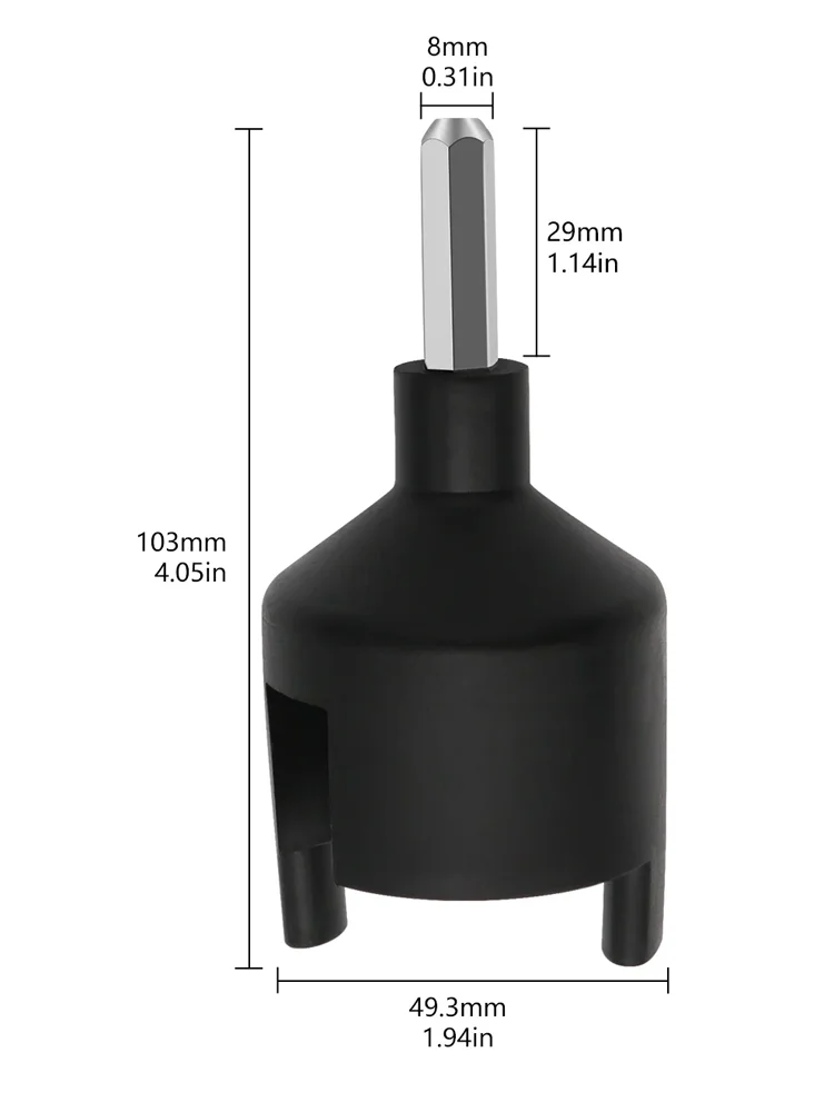 Manchon isolant de clôture électrique, perceuse électrique, vis de structure d'isolation, tambour, h