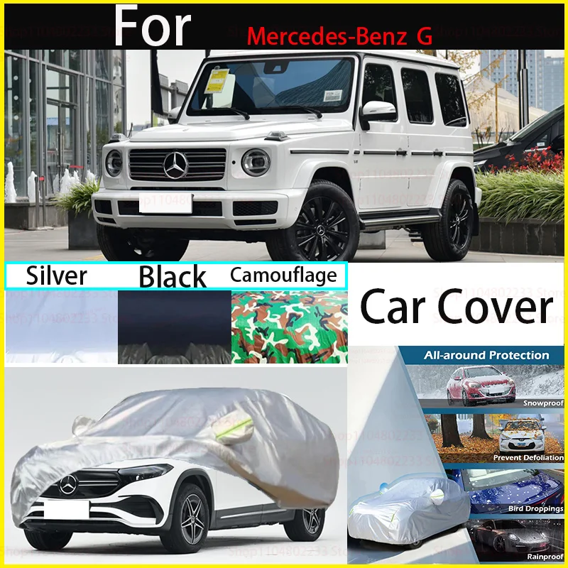 

Waterproof Car Covers All-season Car CoverDustproof, Snowproof and UV-resistant for Mercedes-Benz G Car Cover