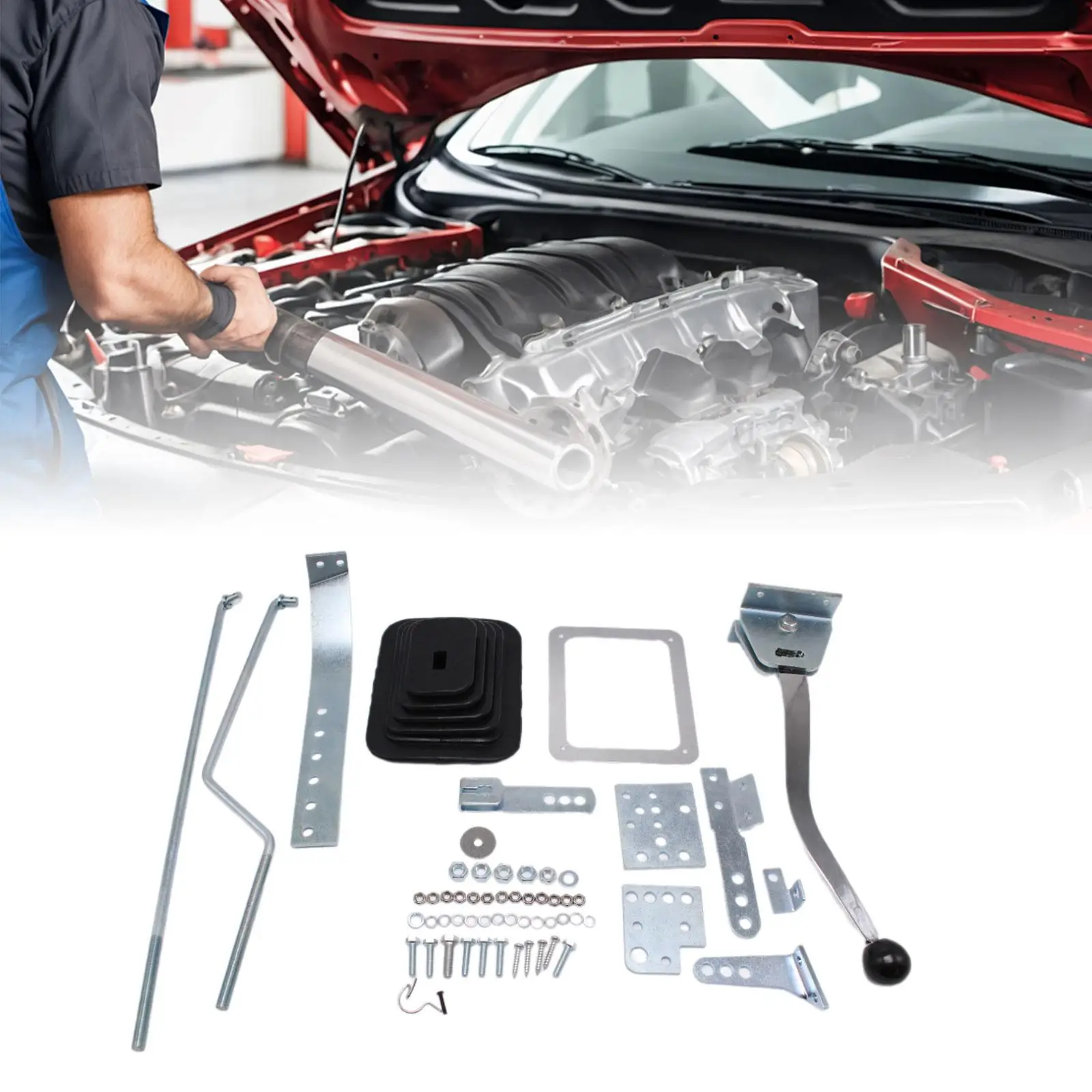 

Трех- и четырехскоростной рычаг переключения пола, универсальный комплект для переоборудования напольного рычага, автоматический для автомобиля Ford 904 727 700R4 C4 C6