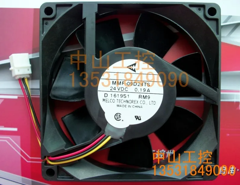 NEW MELCO FOR Fuji Electric frequency MMF-09D24TS-RM9 0.19A cooling fan
