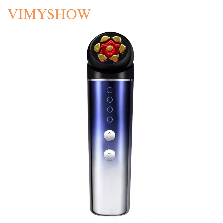 3 in 1 Facial Massager for Face & Neck Red Light Skincare Device for Puffiness & Fine Line Care Tightens for a Youthful Look