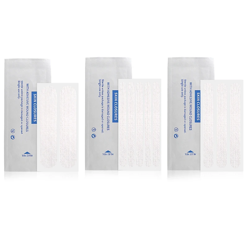 B*1PCS Wound Skin Closure Strips Postpartum Wound Repair Cosmetic Surgery Steri Strip Adhesive  Suture Free Surgical Tape