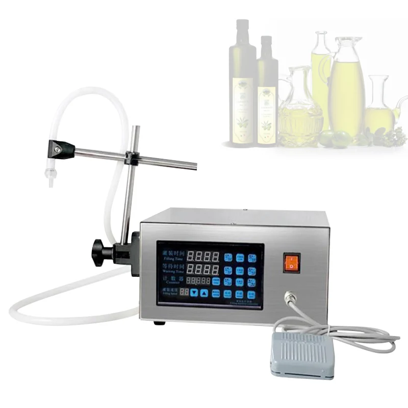 Liquid Filling Machine Perfume Water Juice Essential Oil Electric Digital Control Pump Liquid Filling Machine 5-3500ml