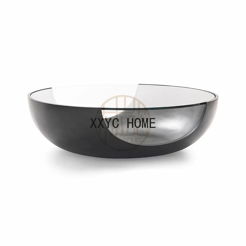 Nordic Designer Model Simple Coffee Table FRP Personality round Tea Table Sales Department Tea Table