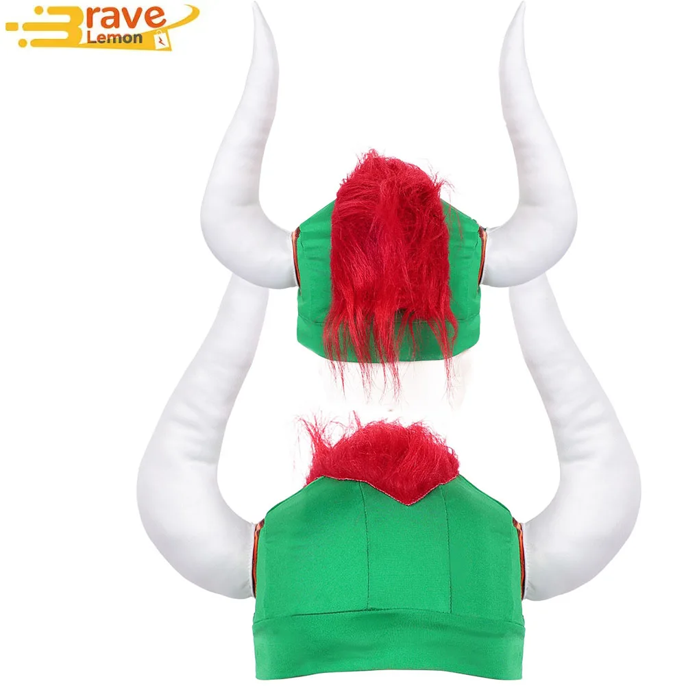 

Adult Bowser Cosplay Hat TV Pirate Cap Headwear Costume Accessories Fantasia Halloween Carnival Headgear Gifts for Men Women