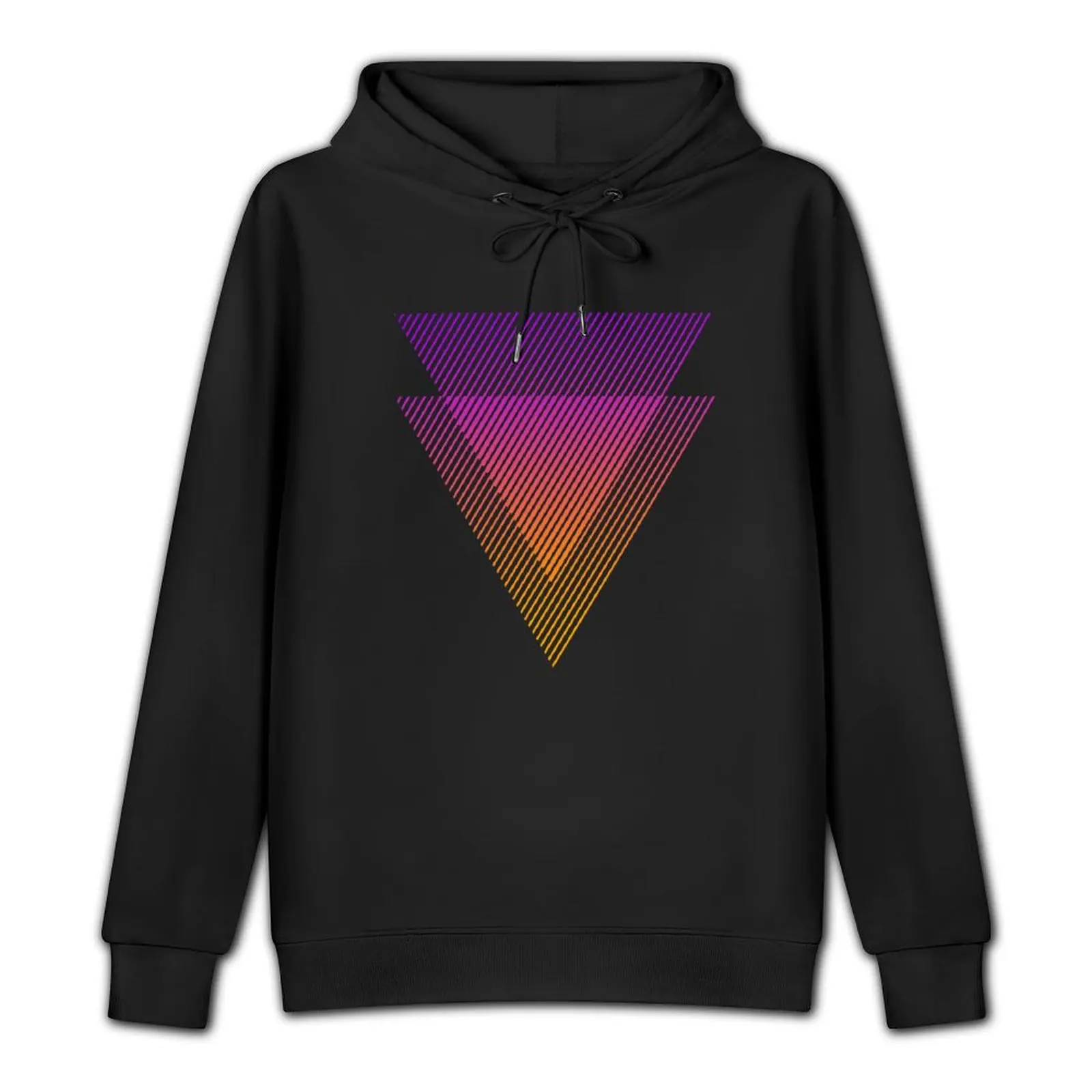 GEOMETRIC TRIANGLES Pullover Hoodie men's sweat-shirt set hoodie oversize