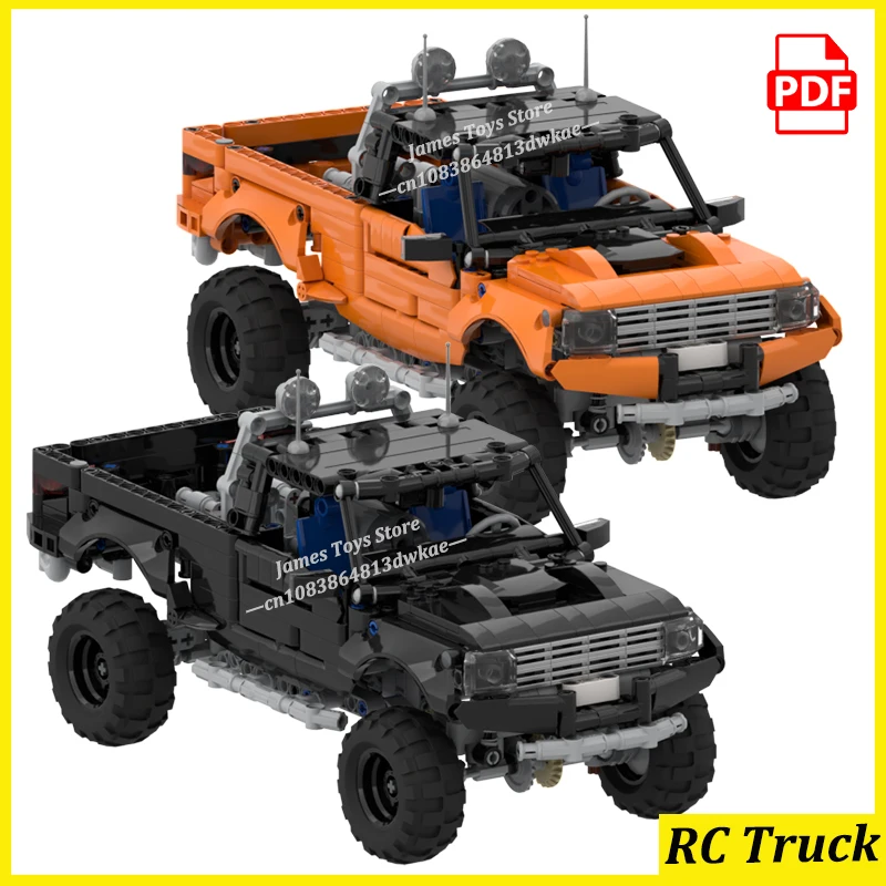 

MOCBUILDING Blocks RC Truck Bricks Construction Technology Vehicle Remote Control Car with Motors Gift